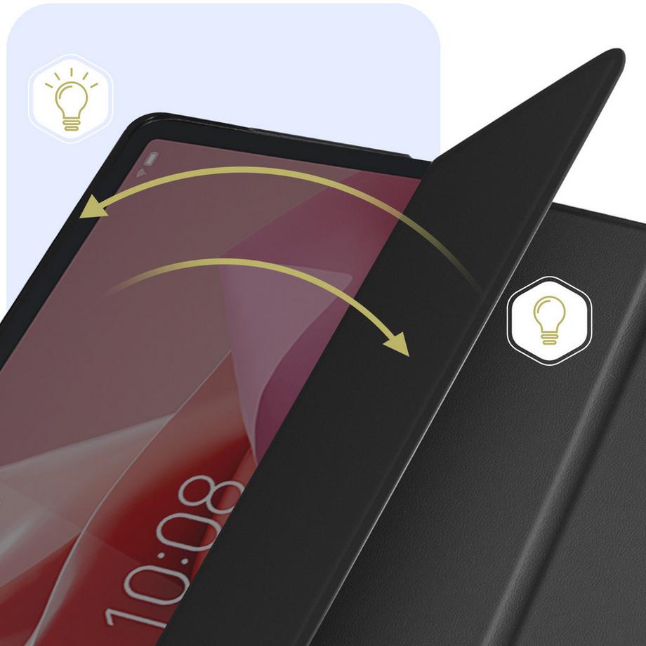 Avizar  Étui Noir Lenovo Tab P12 Support 