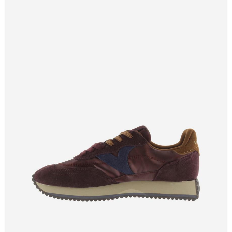 Victoria Baskets Cosmos en nylon métal et daim  
