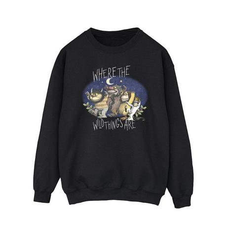 Where The Wild Things Are Where the Wild Things Are Grafik Print Sweatshirt  