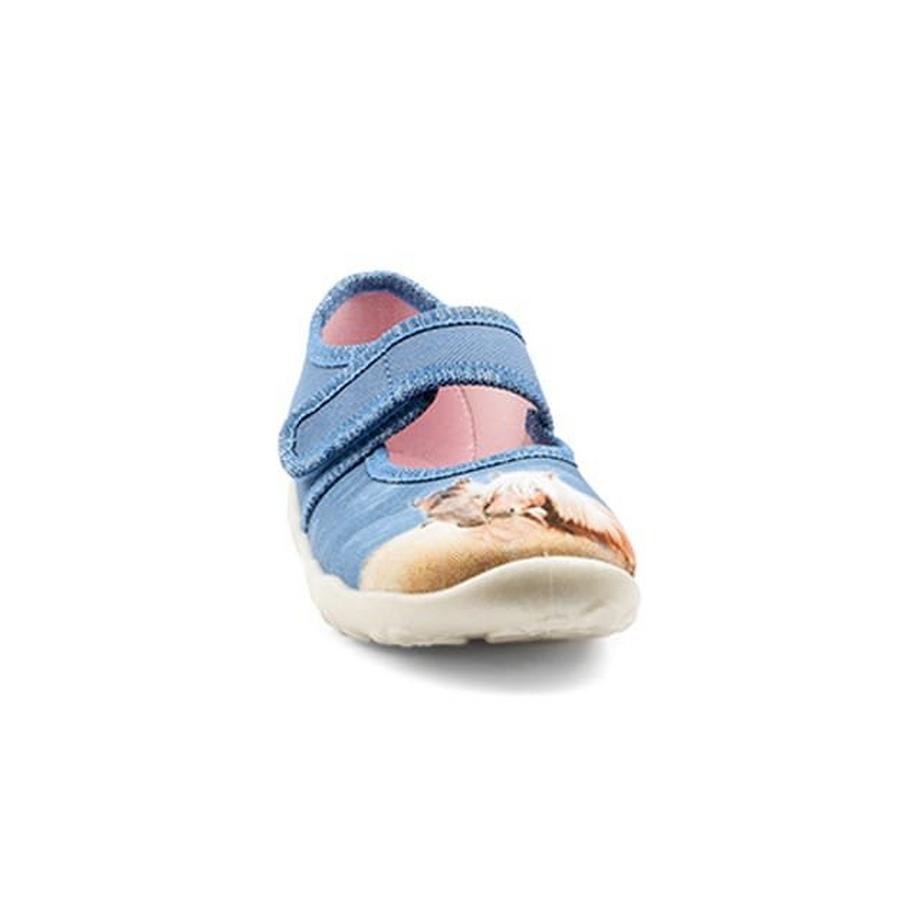 Superfit Horses-32 Pantofole con Chiusura a Strappo  