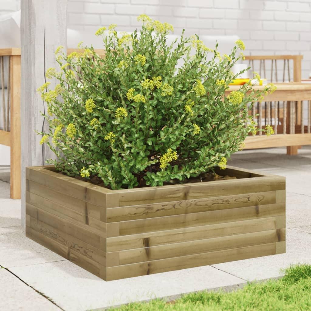 VidaXL Jardinière pinède imprégnée  