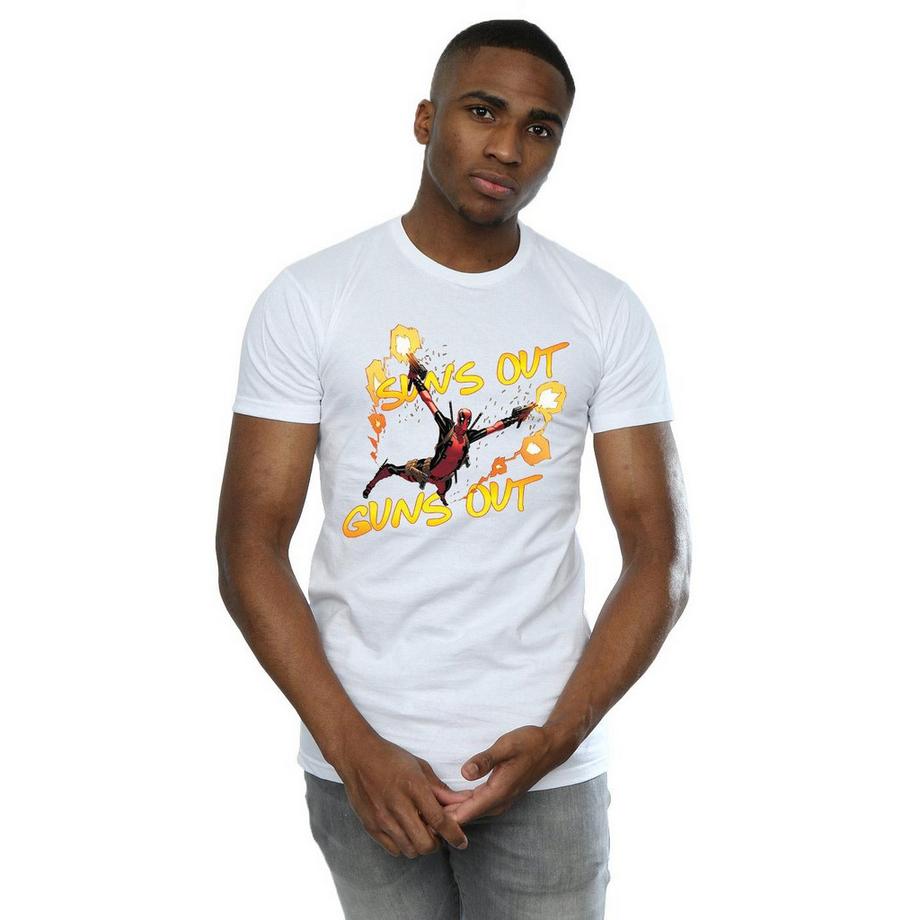 MARVEL Deadpool Sun's Out Guns Out T-Shirt  