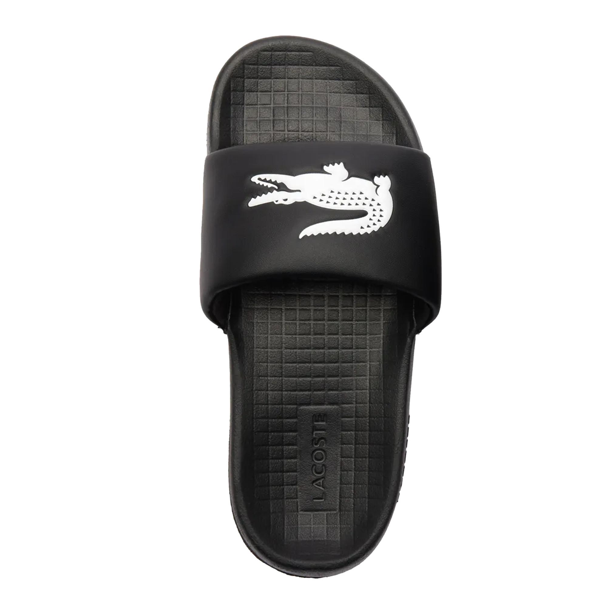 LACOSTE  Badesandale Serve 1.0, Synthetischer Stoff 