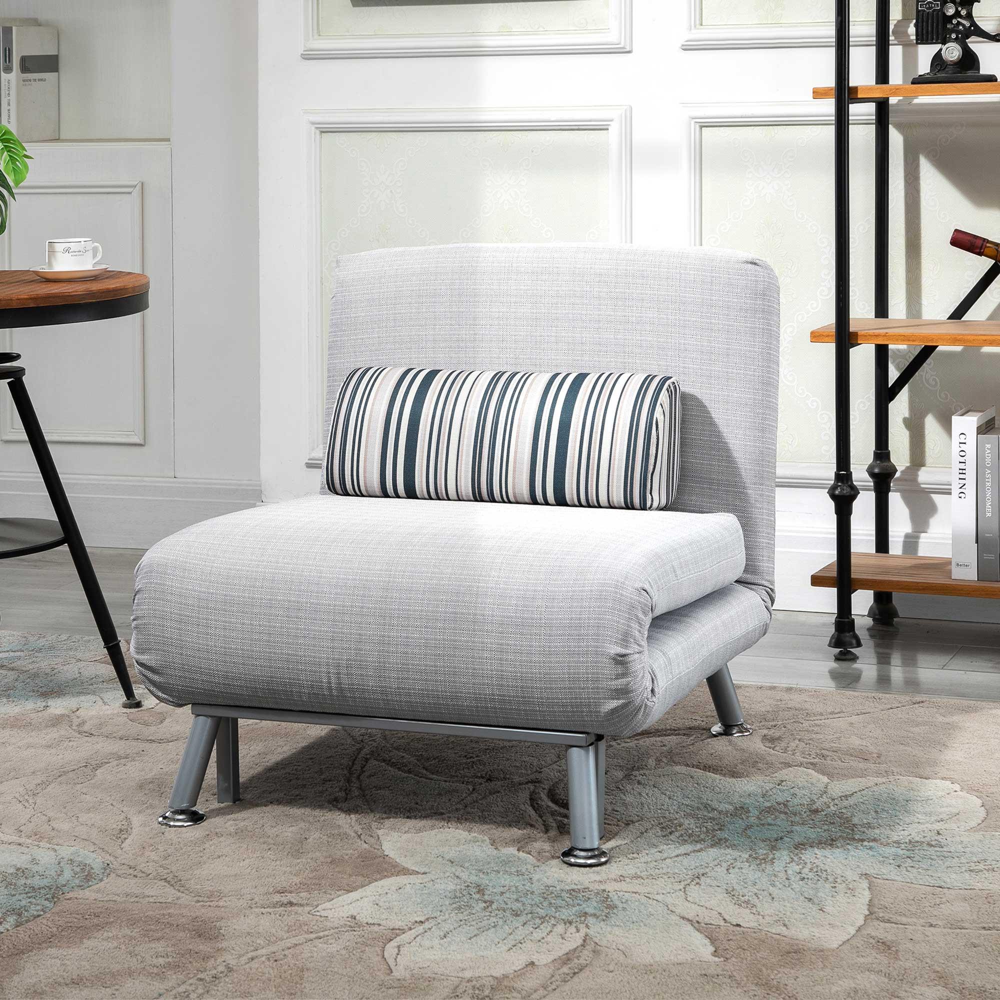 HOMCOM Chaise de couchage  