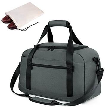 Handgepäck 40 x 20 x 25 cm für Ryanair Reisetasche für Flugzeug unter Sitz Handgepäck Koffer PET Recycled Umweltfreundlich Reisetasche Weekender Tasche,