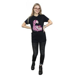 Alice in Wonderland Cheshire Cat bedrucktes T-Shirt  