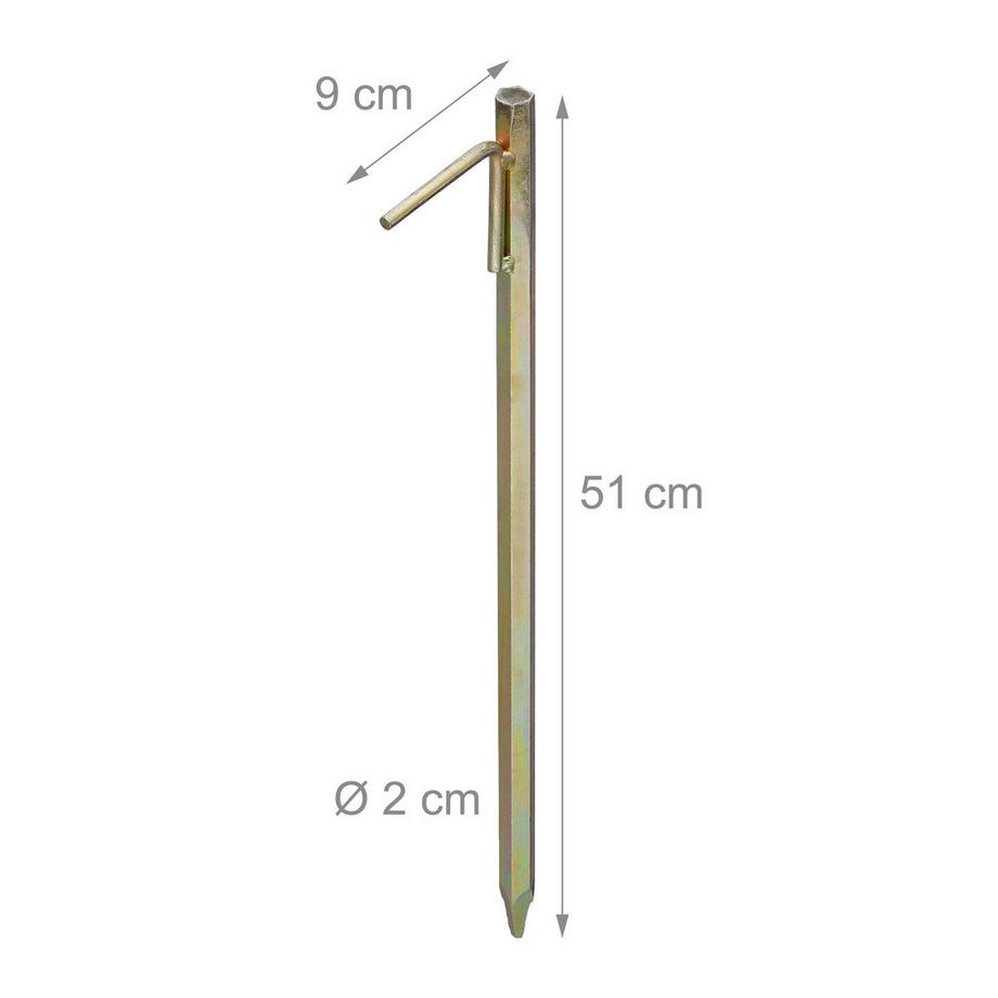 B2X  Zeltheringe, 2er-Pack 