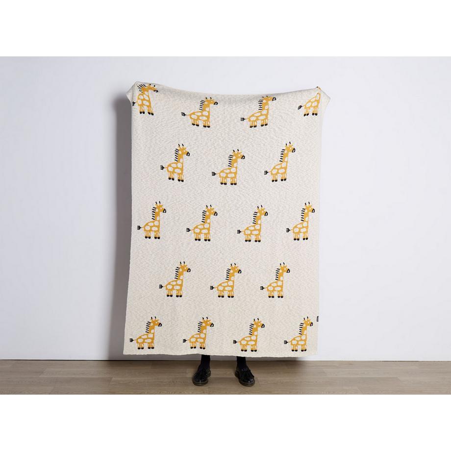 Beliani CHILARI Coperta Cotone Moderna  