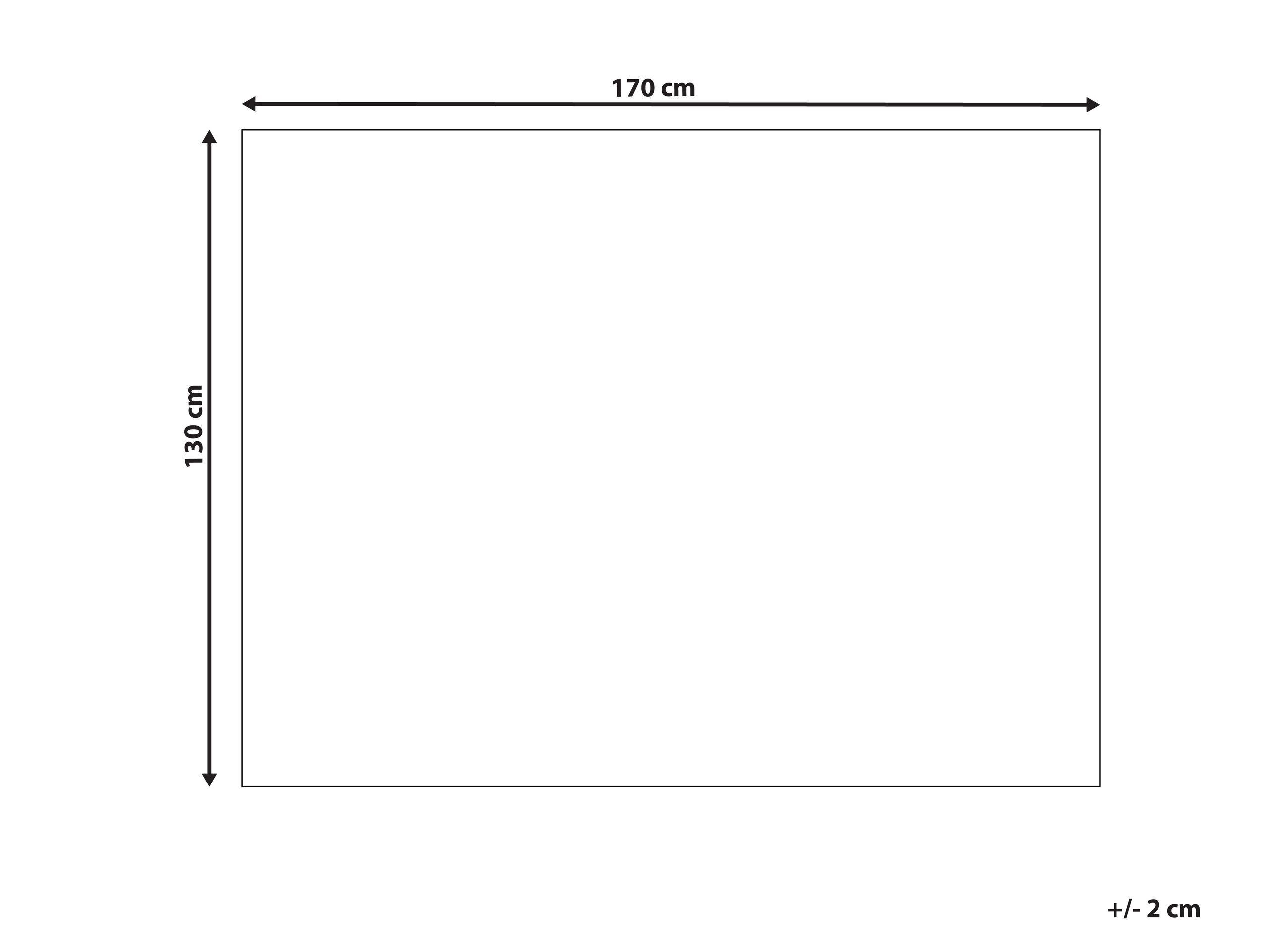 Beliani CHILARI Coperta Cotone Moderna  