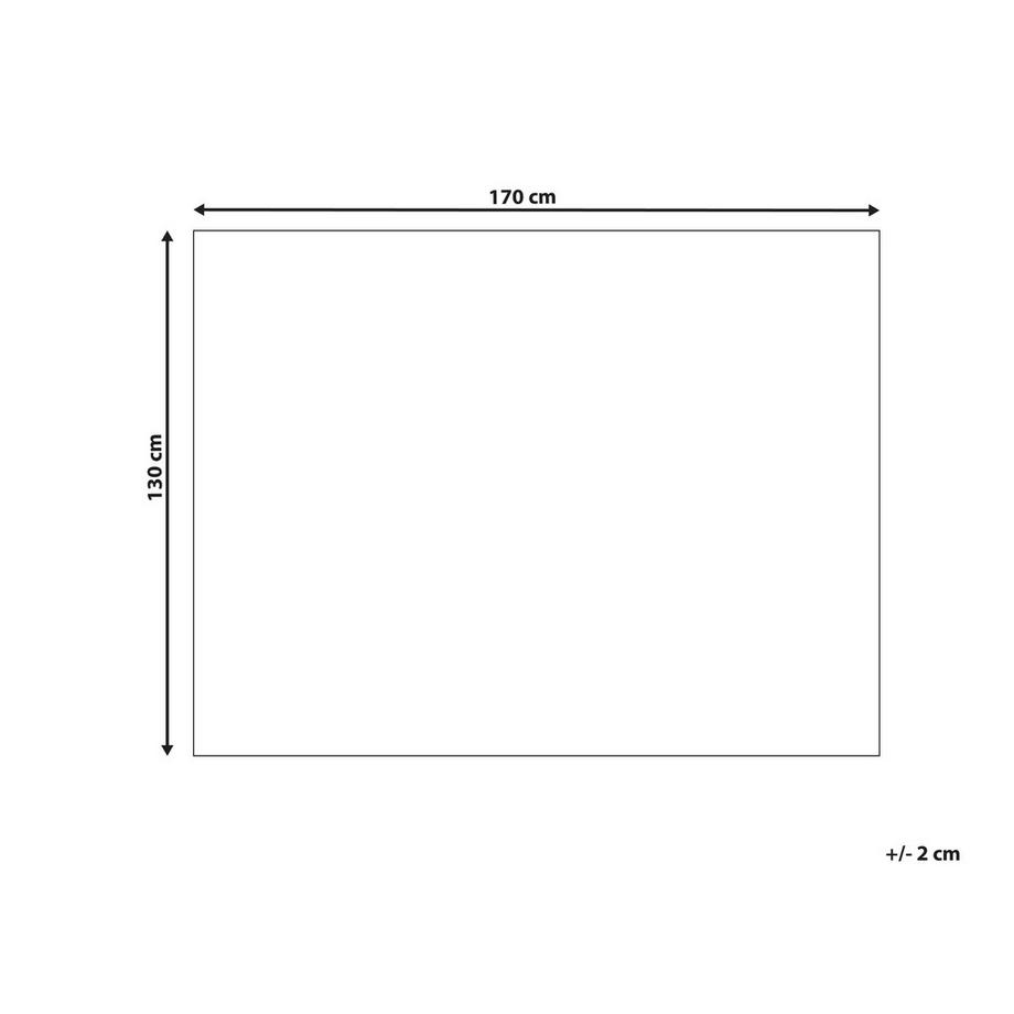 Beliani CHILARI Coperta Cotone Moderna  