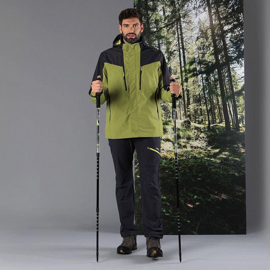 CMP Giacca da trekking con cappuccio con zip  