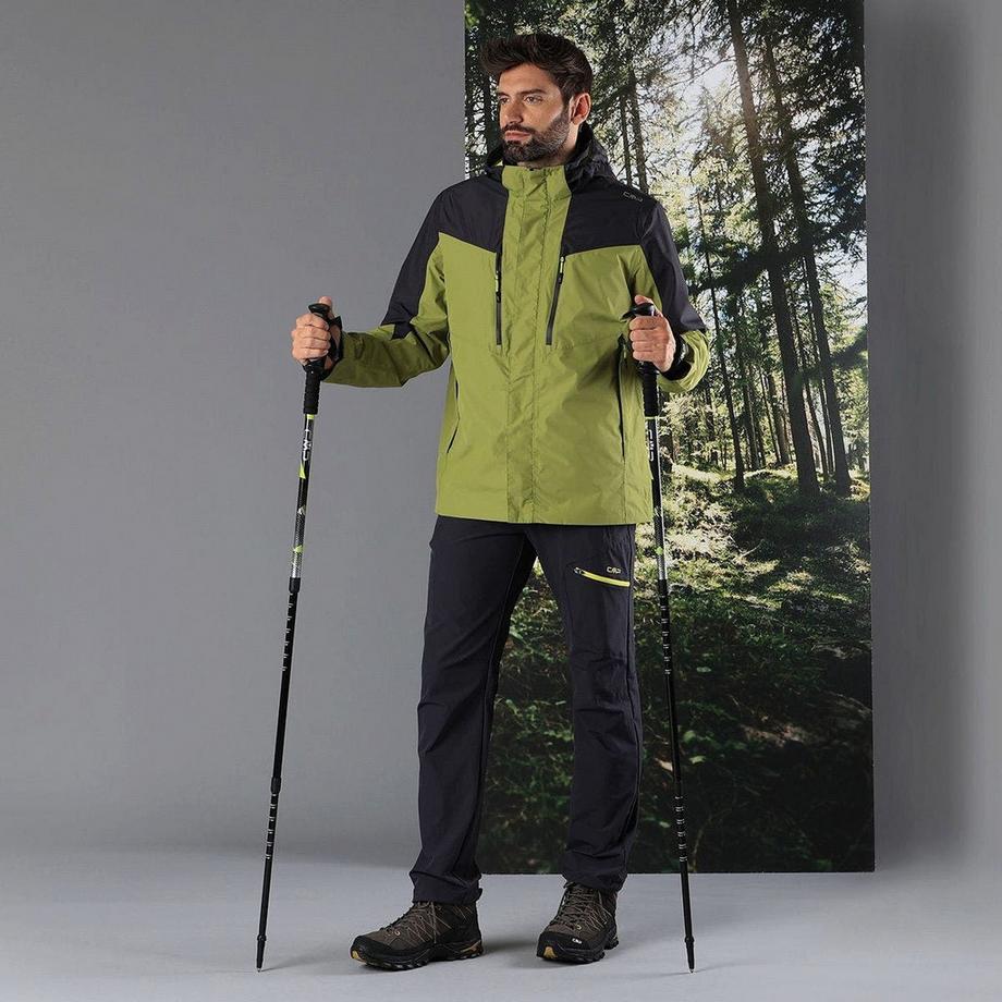 CMP Giacca da trekking con cappuccio con zip  