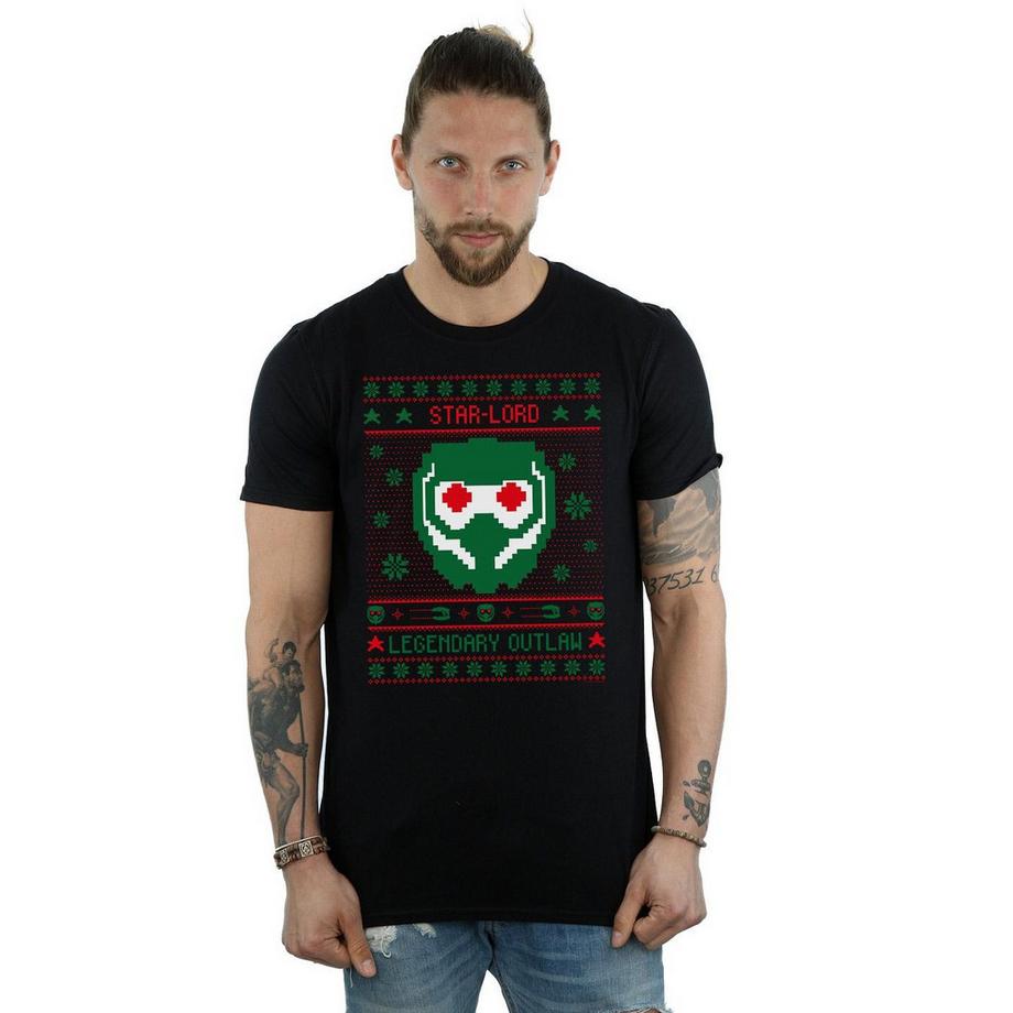 MARVEL Guardians Of The Galaxy Vol. 2 Star-Lord Legendary Outlaw T-Shirt  
