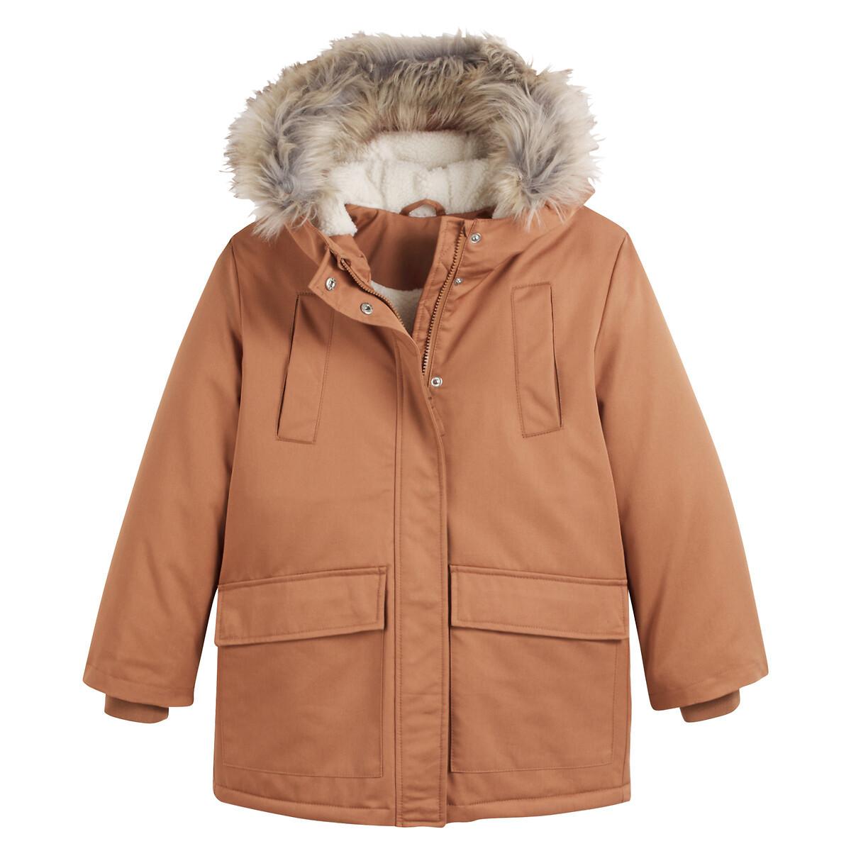 La Redoute Collections  Kapuzenjacke mit Teddyfleece-Futter 