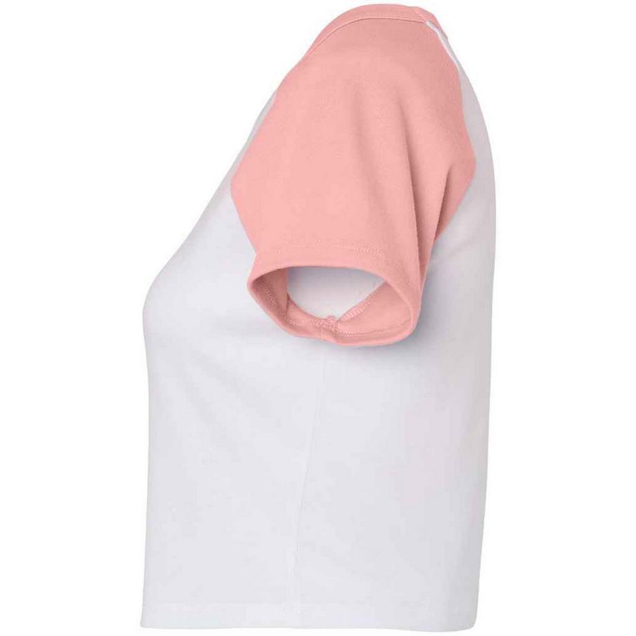 Bella + Canvas T-shirt court à manches raglan  