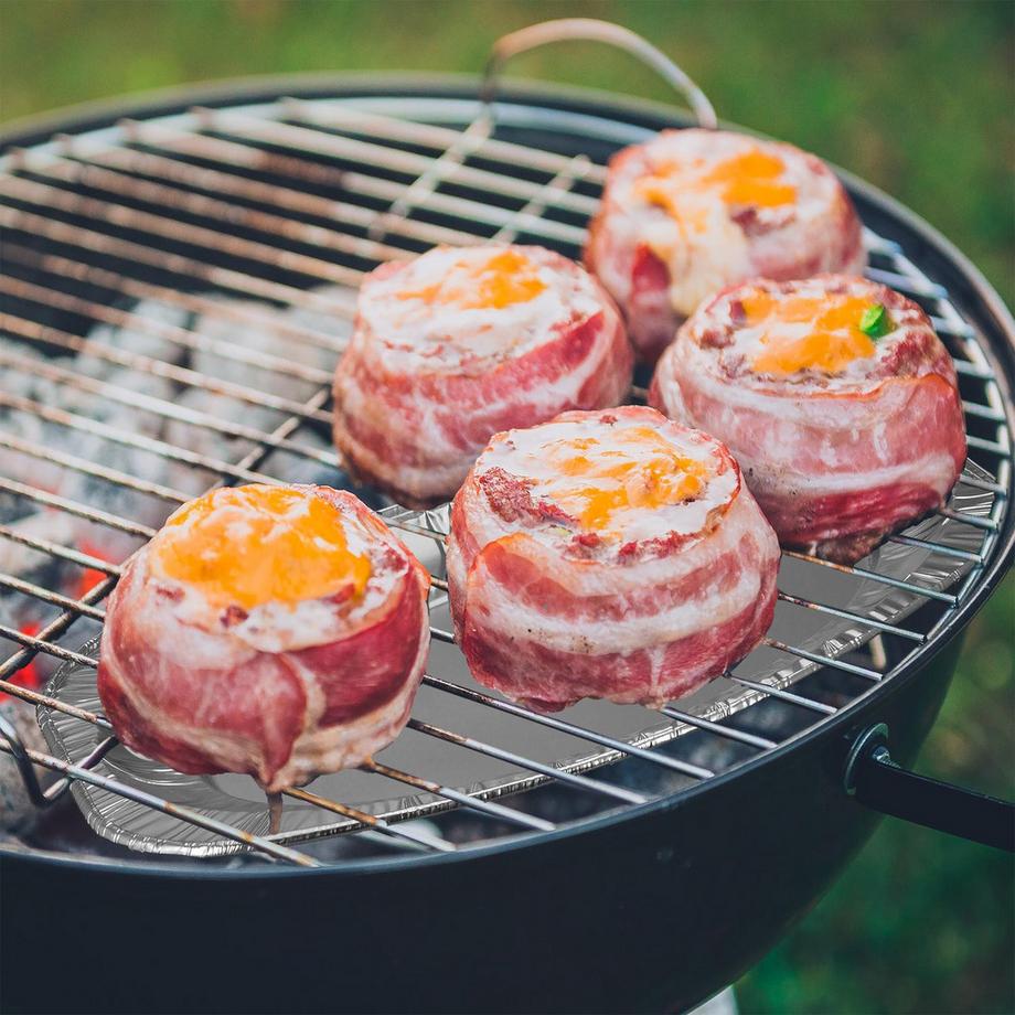 B2X  Aluminium-Servierplatten, 100er-Set 