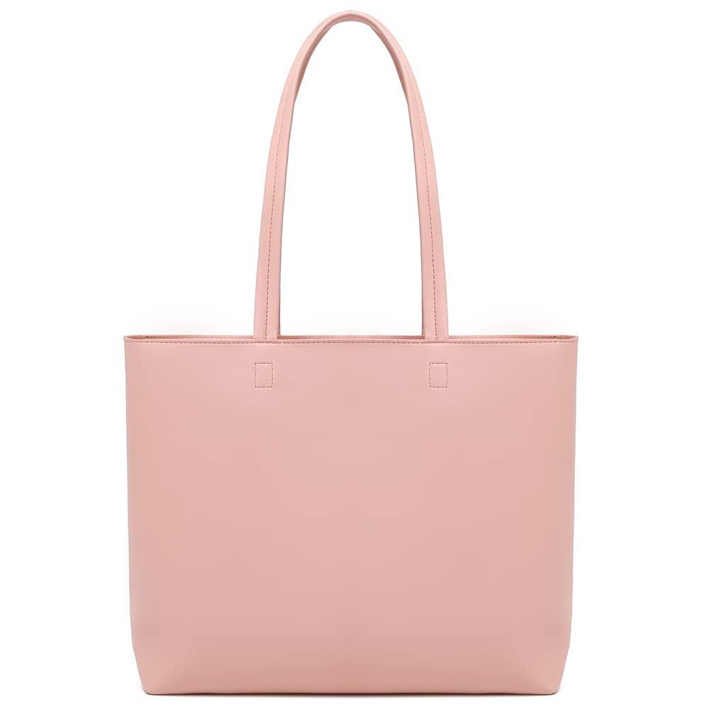 Only-bags.store Sac Shopper en Cuir PU avec Fermeture Éclair et Poche Intérieure  