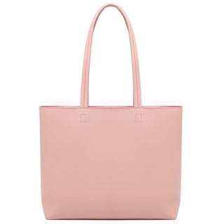 Only-bags.store PU Leder Shopper Tasche mit Reissverschluss und Innentasche  
