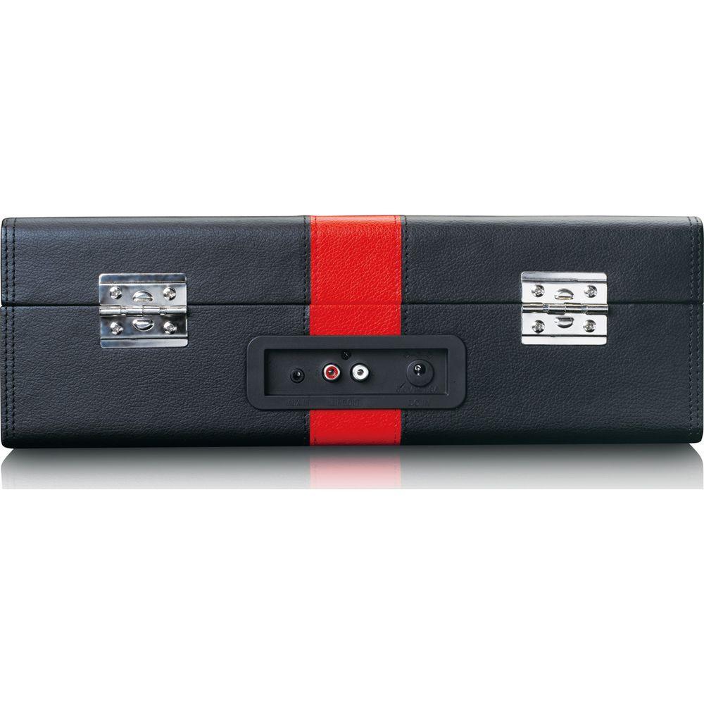 Lenco  Lenco TT-110 Giradischi con trasmissione a cinghia Nero, Rosso Semiautomatico 