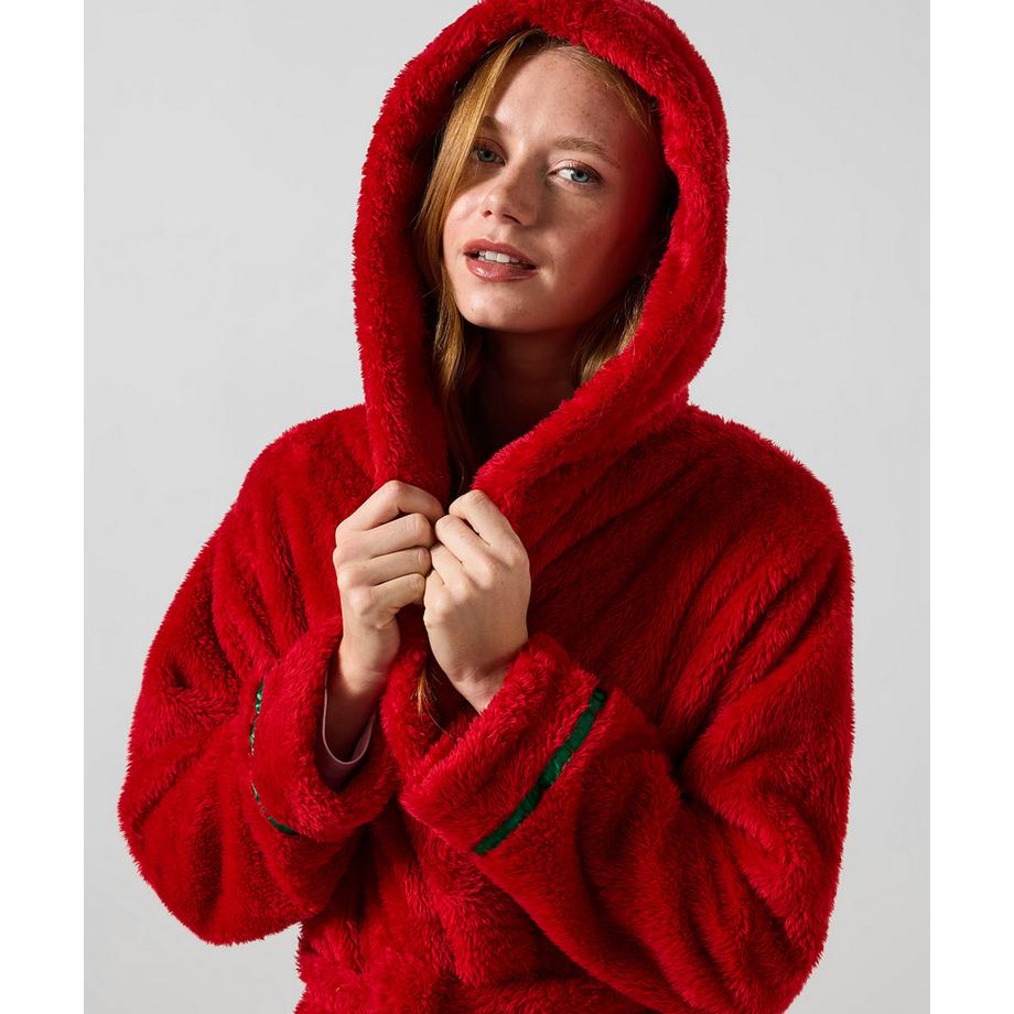 Joe Browns Festlicher weicher Fleece Morgenmantel  