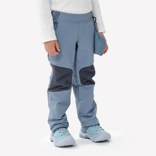 QUECHUA  Pantaloni softshell bambino trekking 