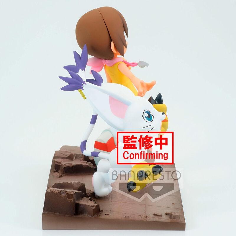 Banpresto  Digimon Abenteuer Abenteuer Archive Hikari und Tailmon Figur 12cm 