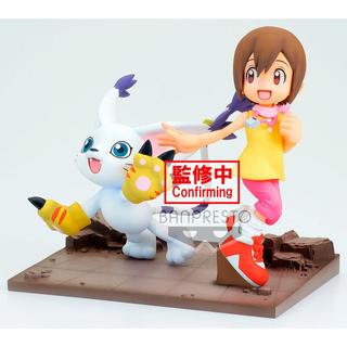 Banpresto  Digimon Avventura Archivi Hikari e Tailmon figura 12 cm 