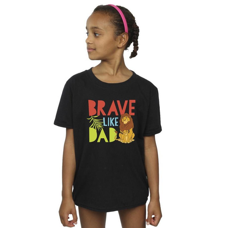 Disney  Tshirt THE LION KING BRAVE LIKE DAD 