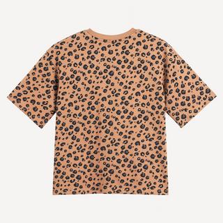 La Redoute Collections  T-Shirt mit kurzen Ärmeln und Animalprint 18 Monate-14 Jahre 