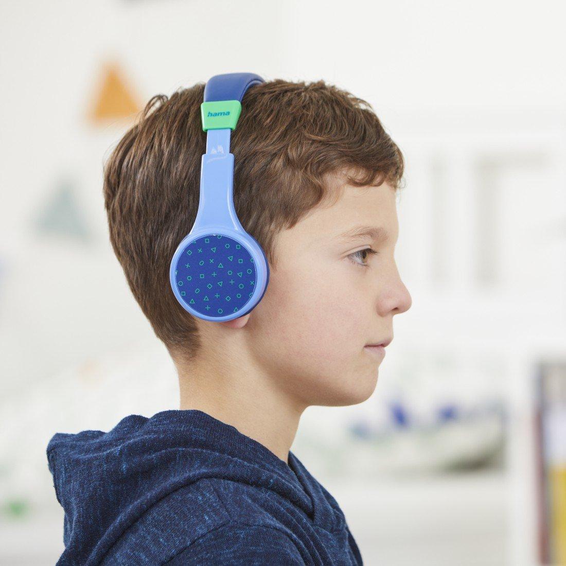 hama  Hama Teens Guard Auricolare Wireless A Padiglione Musica e Chiamate Bluetooth Blu 