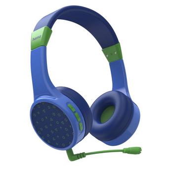 Hama Teens Guard Casque Sans fil Arceau Appels/Musique Bluetooth Bleu