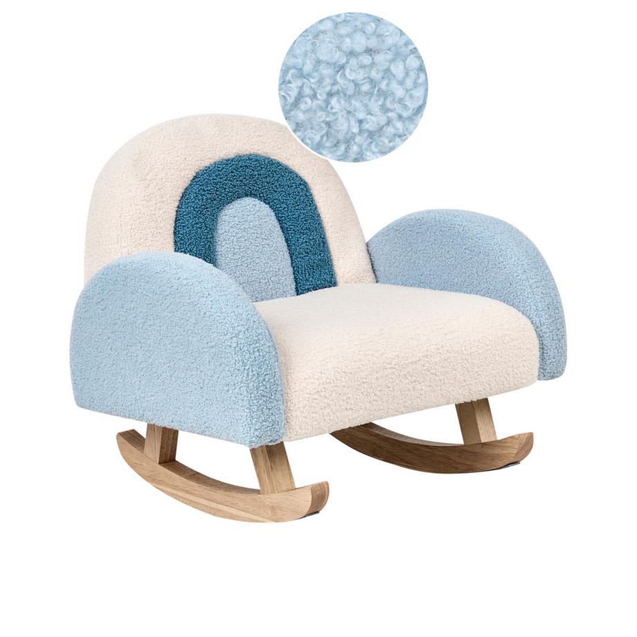 Chaise à bascule pour enfants en Bouclé Cottage OMBO