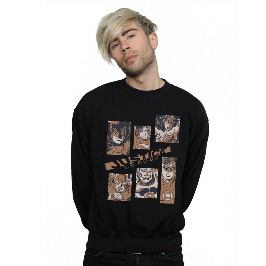 DC COMICS Justice League Felpa Stampata  