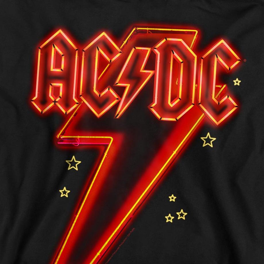 AC/DC ACDC Bedrucktes Rundhals-Sweatshirt  