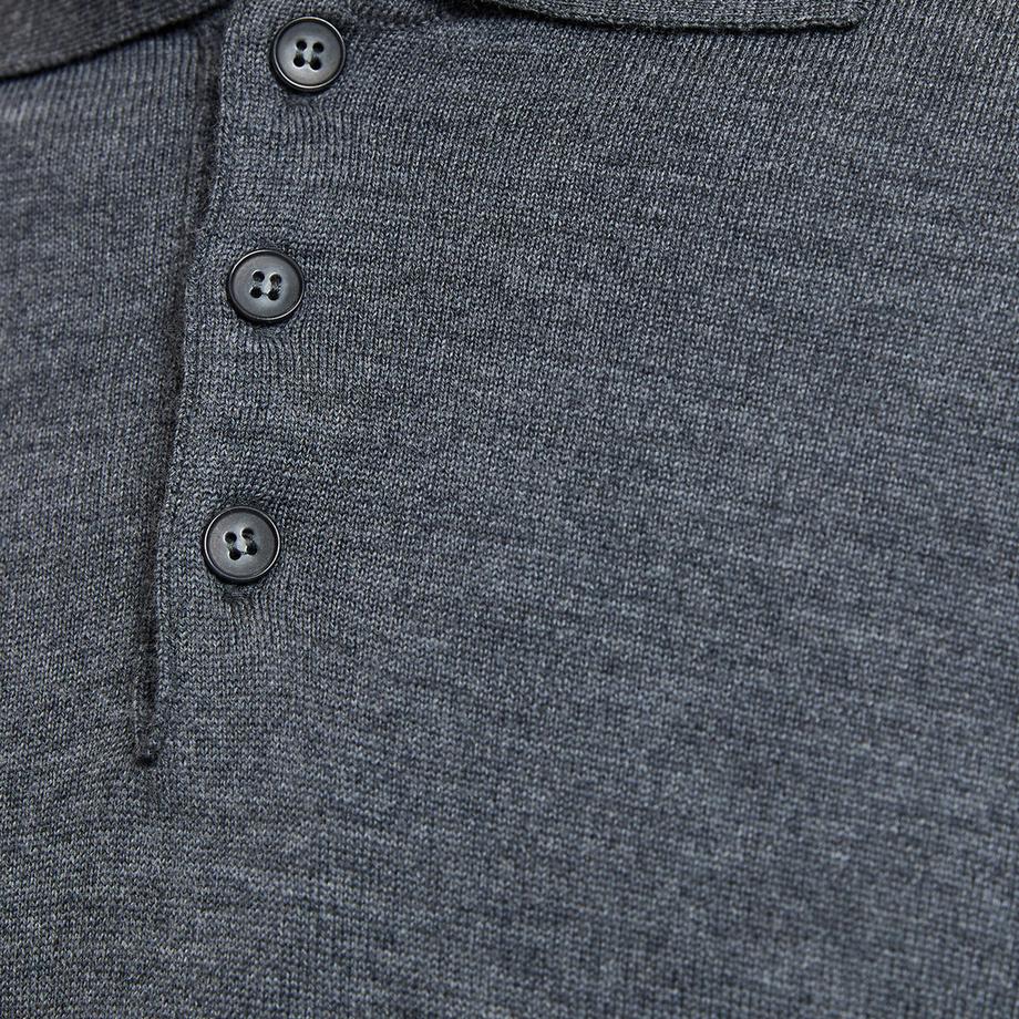 La Redoute Collections Pullover mit Polokragen aus Merinowolle  