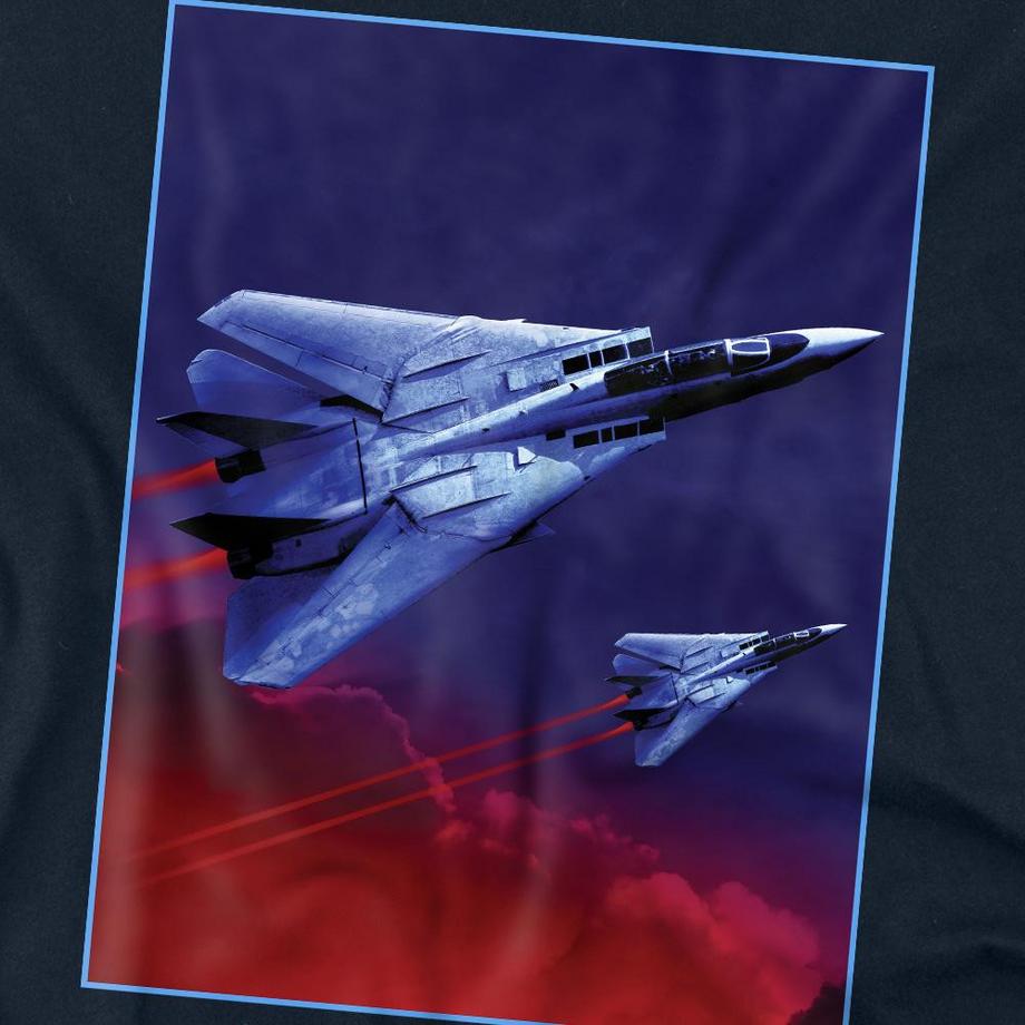 Top Gun Top Gun Fighter Jet T-Shirt Manches Longues  