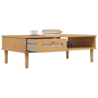 VidaXL Table basse bois  