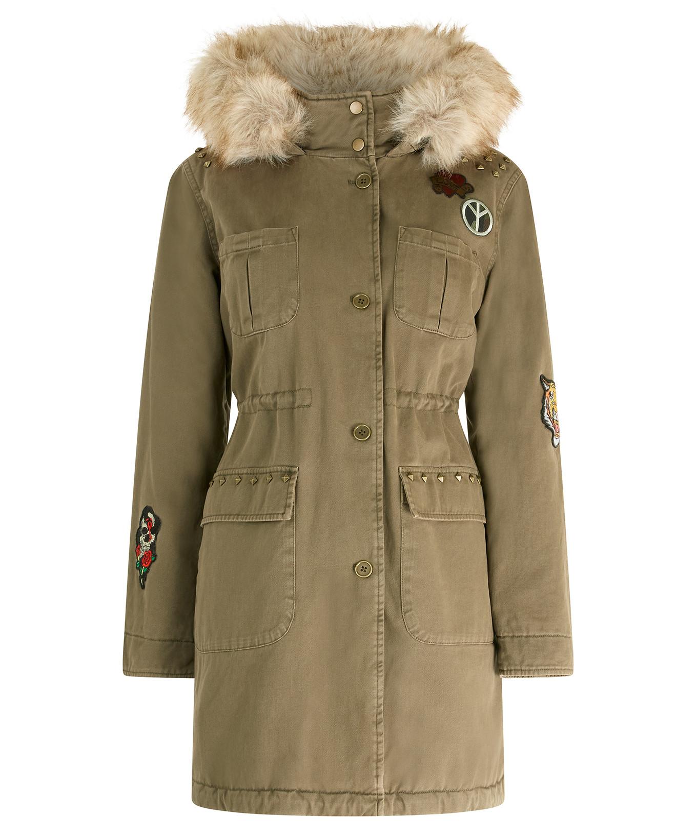 Joe Browns Parka con stemmi e ricami  