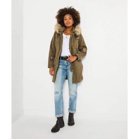 Joe Browns Parka con stemmi e ricami  