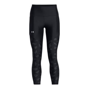 damen legging mit gedrucktem einatz in knöchellänge tech™