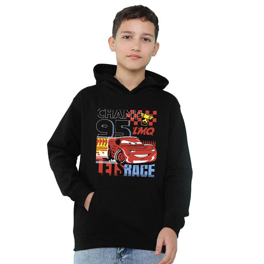 Sweat À Capuche Motif Flash Mcqueen Lets Race