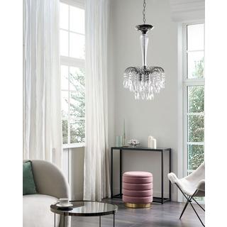 Beliani Lampe suspension en Métal Rétro ORARA  