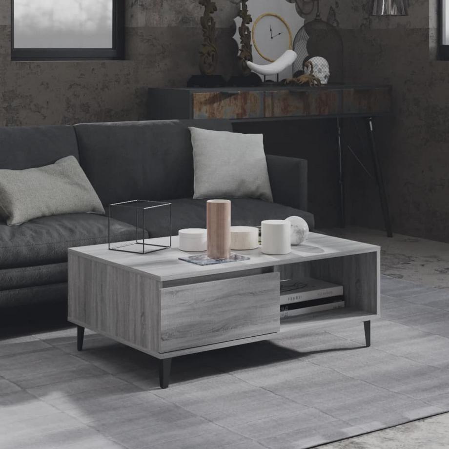 VidaXL Table basse bois d'ingénierie  