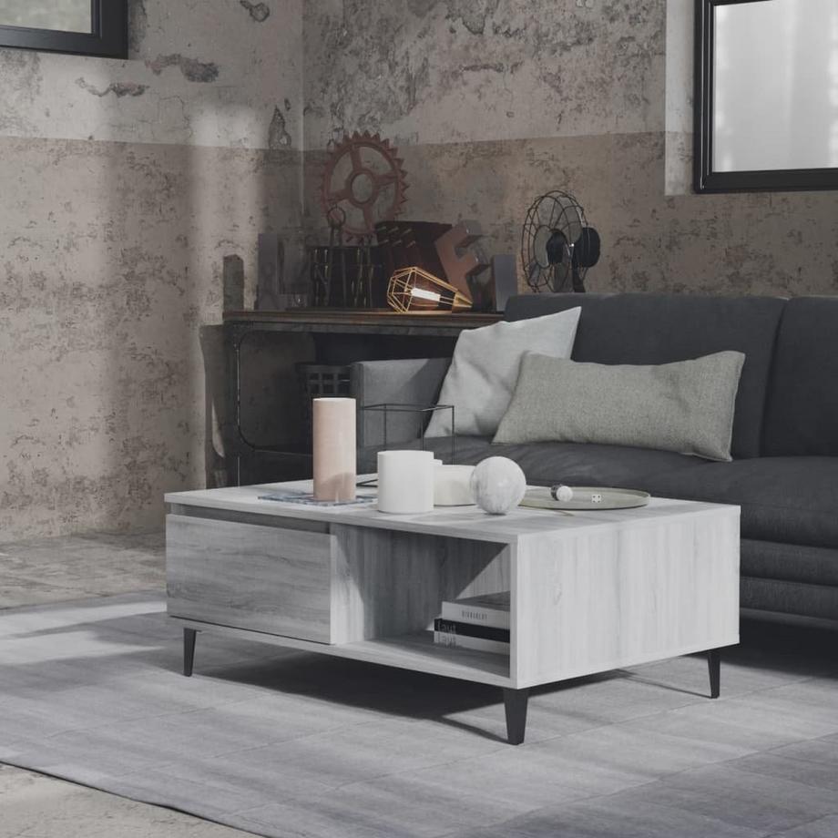 VidaXL Table basse bois d'ingénierie  