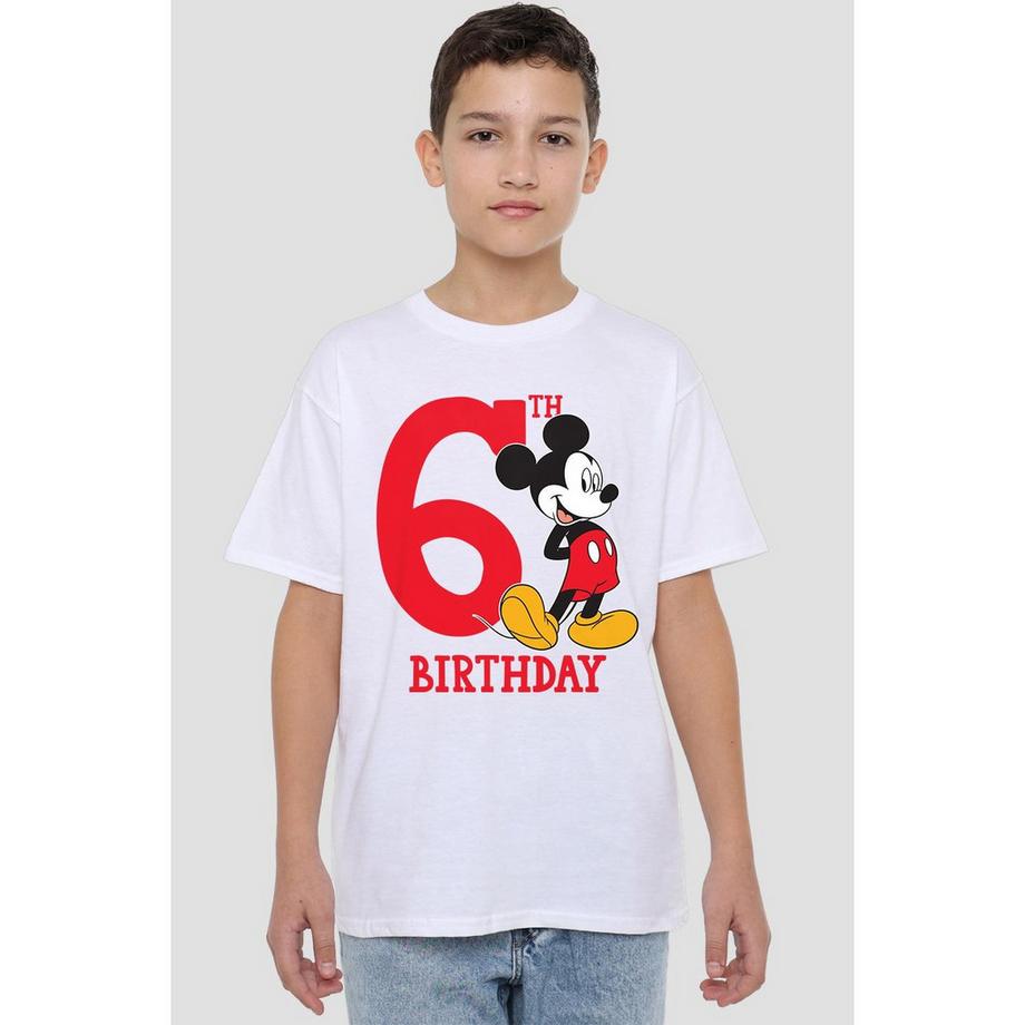 Disney  TShirt  6 Geburtstag 
