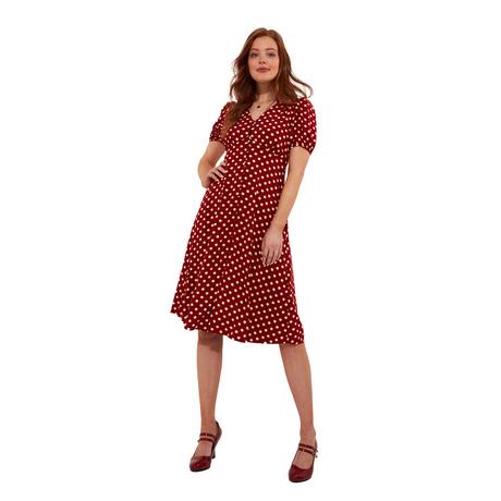 Joe Browns  gepunktetes Vintage-Kleid 