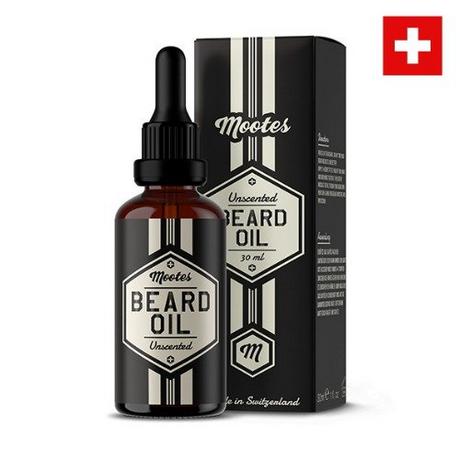 Mootes  Huile à  barbe Unscented 30ml 