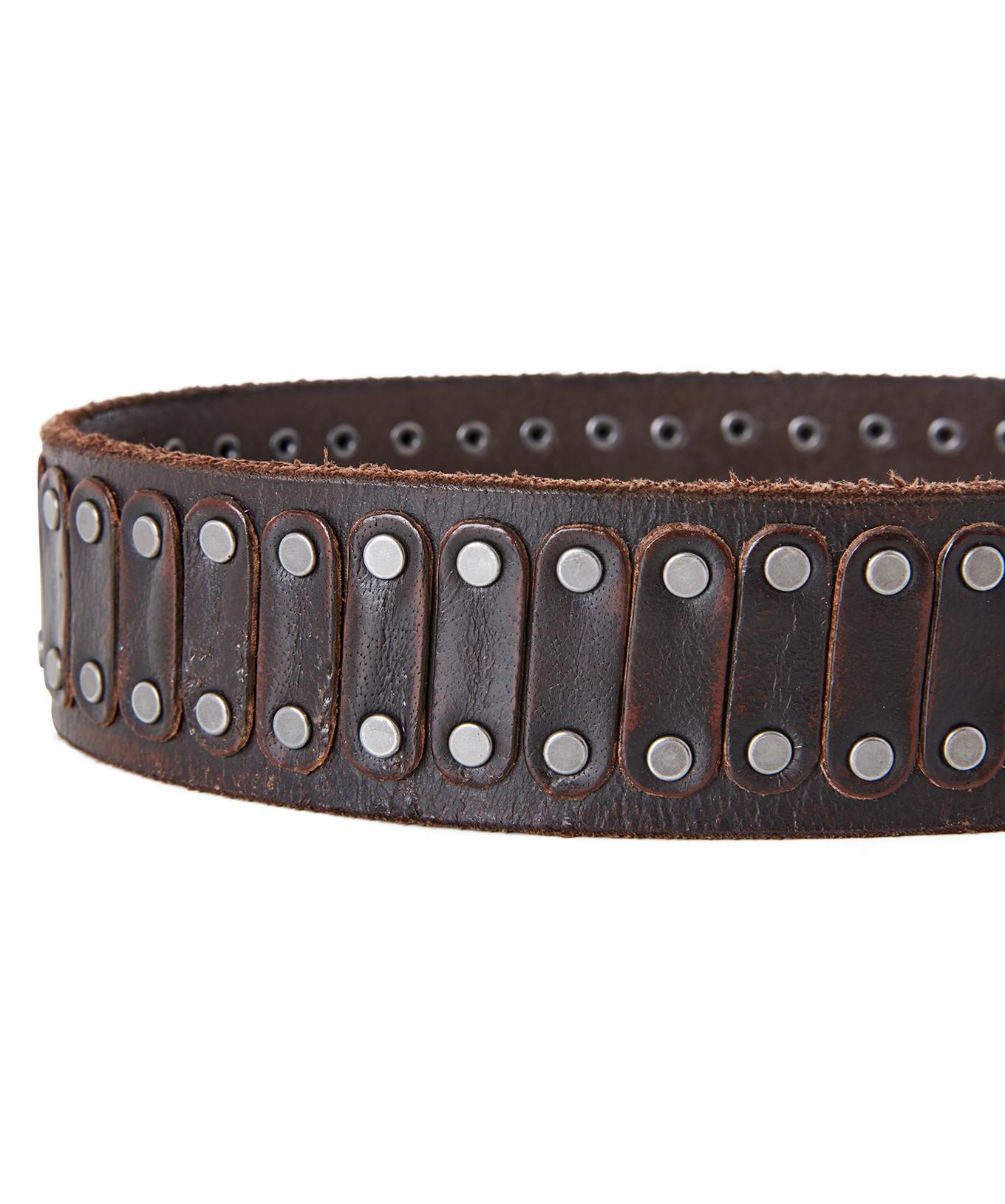 Joe Browns Distressed Nieten Leder Gürtel  