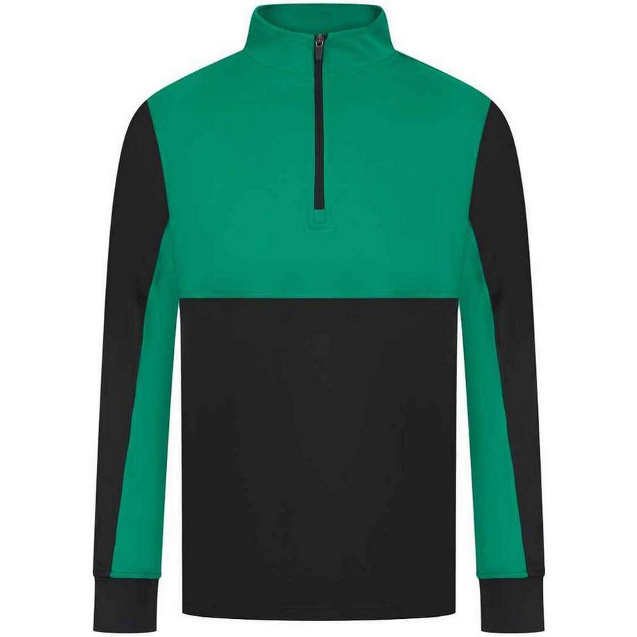 Trainingsjacke mit kurzem Reißverschluss