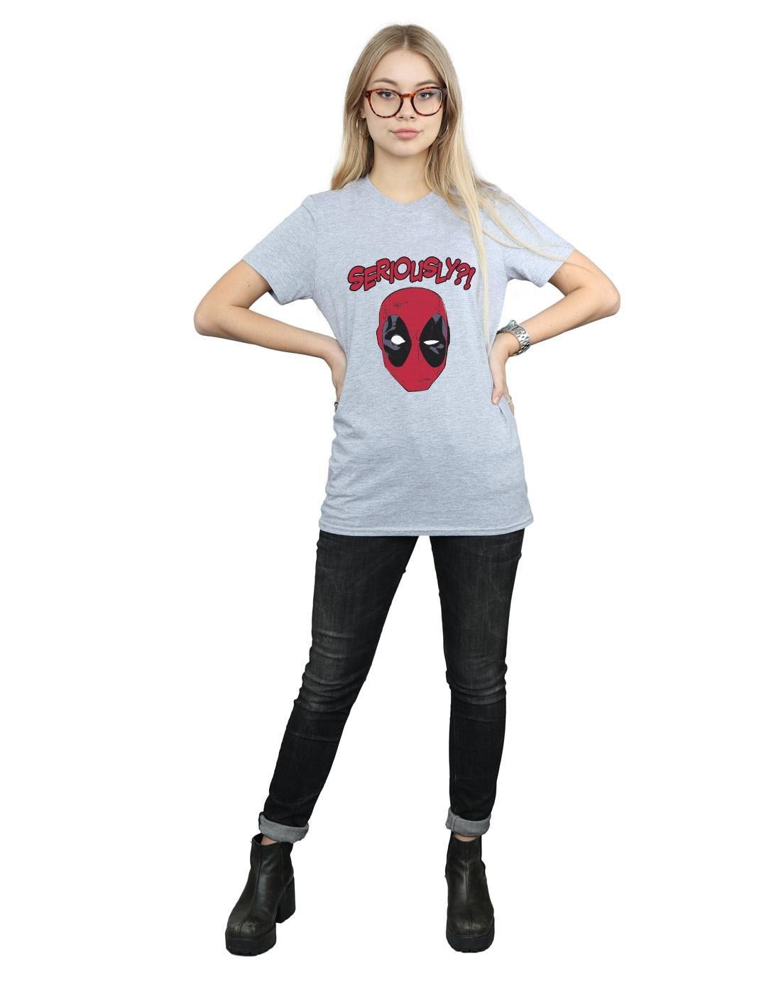 Deadpool  Tshirt SERIOUSLY 